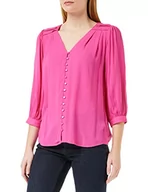 Bluzki damskie - Peppercorn Damska bluzka z rękawami 3/4, magenta różowa, XS, Różowy magenta, XS - miniaturka - grafika 1