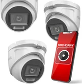 Kamery do monitoringu - HiLook Kamera 4w1 Hilook by Hikvision kopułka 5MP TVICAM-T5M-20DL 2.8mm - miniaturka - grafika 1