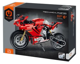 iM.Master Klocki ścigacz czerwony 557 elementów - Klocki - miniaturka - grafika 1