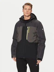 Quiksilver Kurtka narciarska Dawson EQYTJ03451 Czarny Slim Fit - Kurtki narciarskie - miniaturka - grafika 1