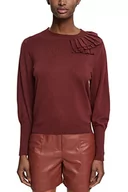 Swetry damskie - ESPRIT Collection Sweter damski, 601/bordowy czerwony 2, S - miniaturka - grafika 1