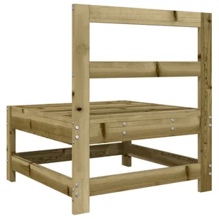 Ogrodowa sofa środkowa, impregnowane drewno sosnowe Lumarko! - Sofy ogrodowe - miniaturka - grafika 6