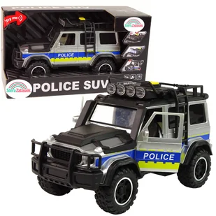 Radiowóz Auto Terenowe Policja 1:14 Napęd koła gumowe samochód policyjny - Samochody i pojazdy dla dzieci - miniaturka - grafika 1