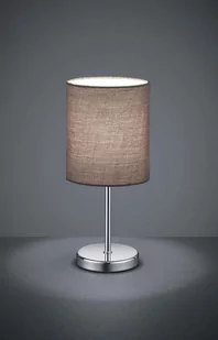 Reality Leuchten lampa lampy stołowe, abażur z materiału, E14, 40 W, biały, 13 x 13 x 28.5 cm, 13 x 13 x 28.5 cm R50491011 Jerry - Lampy stojące - miniaturka - grafika 1