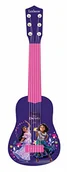 Instrumenty smyczkowe - Lexibook Encanto, Moja pierwsza gitara, 6 nylonowych strun, 53 cm, dla dzieci, dołączony przewodnik, fioletowy/różowy, K200EN - miniaturka - grafika 1