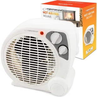Grzejnik Elektryczny Cichy Termowentylator Farelka Z Termostatem 2000W - Ogrzewanie przenośne - miniaturka - grafika 1