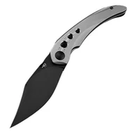 Noże - Nóż składany Bestech Razon White Titanium, Black PVD MagnaCut by Kombou (BT2406C) - miniaturka - grafika 1