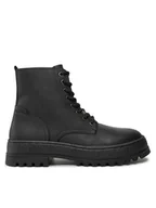 Botki męskie - Pepe Jeans Trapery Lincoln PMS50258 Czarny - miniaturka - grafika 1