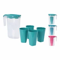 Dzbanki i imbryki - Zestaw szklany dzbanek 350 ml 1,75 l 5 szt - miniaturka - grafika 1