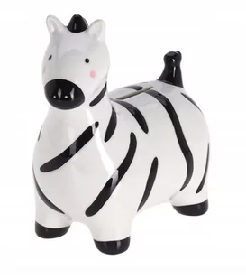Skarbonka porcelanowa do zbierania pieniędzy 18 cm - Skarbonki - miniaturka - grafika 1