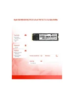 Dyski SSD - afox ME400 M.2 PCI-E 4.0 x4 1TB TLC 7.3 / 5.2 GB/s NVMe ME400-1024GN - miniaturka - grafika 1