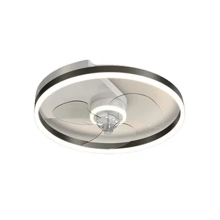 Wentylator sufitowy z oświetleniem, ściemnialny LED, nowoczesny design, C3, bezstopniowe ściemnianie - Wentylatory sufitowe - miniaturka - grafika 1