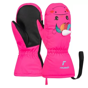 Rękawice zimowe dziecięce Reusch Sweety Mitten 9034 jednorożec - Odzież sportowa dziecięca - miniaturka - grafika 1