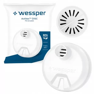 1x Filtr wody Wessper Actitex Disc do butelki Wessper Activemax 0,5l 500ml - Wkłady filtrujące - miniaturka - grafika 1