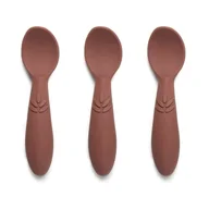 Sztućce dla dzieci - Łyżeczka Silikonowa Miękka Dla Dzieci Zestaw 3Szt - Nuuroo - miniaturka - grafika 1