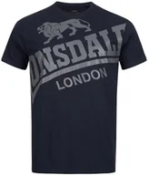 Koszulki męskie - T-shirt LONSDALE WATTON granatowy-L - miniaturka - grafika 1