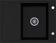 Zlewozmywaki - Kernau Zlewozmywak granitowy KGS M 4565 1B1D Deep Black KGS M 4565 1B1D Deep Black - miniaturka - grafika 1