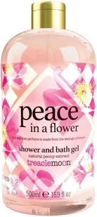 TREACLEMOON Żel pod prysznic i płyn do kąpieli Peace in a flower 500 ml - Kosmetyki do kąpieli - miniaturka - grafika 1