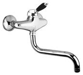 Baterie umywalkowe - Sapho Kirké Black - Bateria umywalkowa, chrom KI15NC - miniaturka - grafika 1