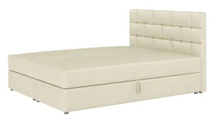 Beżowe łóżko kontynentalne z pojemnikiem 6 rozmiarów G0-S02 - Łóżka Beżowe łóżko kontynentalne z pojemnikiem 6 rozmiarów G0-S02 - Łóżka - miniaturka - grafika 1