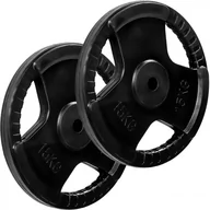 Hantle i ciężarki - MOVIT zestaw obciążników  - 15 kg, żeliwny - miniaturka - grafika 1