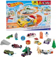Kalendarze - Kalendarz Adwentowy 2024 Hot Wheels 8X Samochody Prezent Dla Dziecka - miniaturka - grafika 1