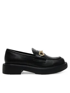 LOVE MOSCHINO Lordsy JA10394G1MIA0000 Czarny - Półbuty damskie - miniaturka - grafika 1