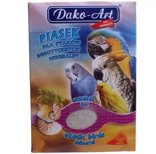 Klatki i wyposażenie dla ptaków - Dako-Art Piasek mineralny dla ptaków 1,5kg - grafika 1