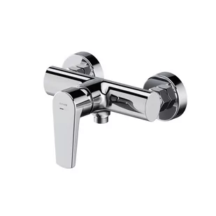 Cersanit Bateria wannowa Muduo ścienne chrom S951-353 S951-353 - Baterie wannowe i prysznicowe - miniaturka - grafika 1