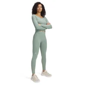 Legginsy - Damskie legginsy treningowe Under Armour UA Vanish Seamless Legging - zielone - miniaturka - grafika 1