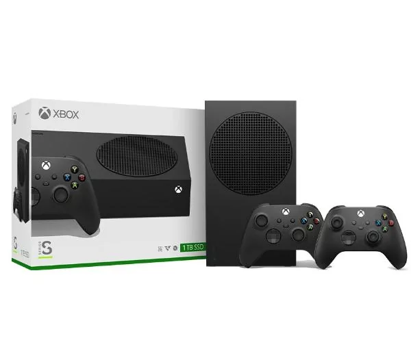 Xbox Series S - 1TB - czarny - dodatkowy pad (czarny)