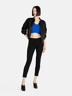 Kurtki damskie - Sisley Kurtka damska 28WPLN01Y, Black 100, 36, czarny 100, 36 - miniaturka - grafika 1