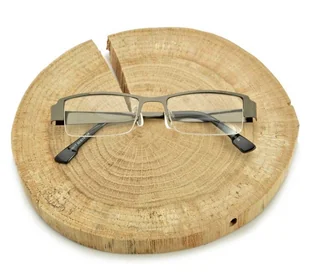 Minusy Okulary korekcyjne metalowo-żyłkowe ST309 moc: -3 - Okulary korekcyjne, oprawki, szkła - miniaturka - grafika 1