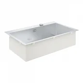 Zlewozmywaki - Grohe K800 Zlewozmywak stalowy jednokomorowy 84,6x51 cm stal szlachetna 31584SD1 - miniaturka - grafika 1