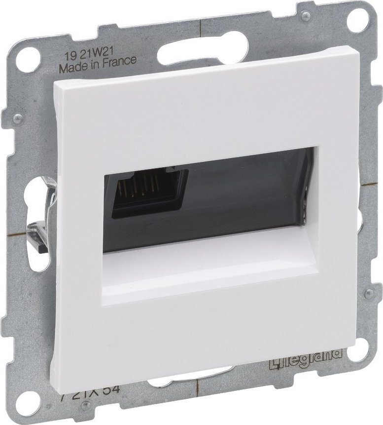 Legrand SUNO - Gniazdo RJ45/kat 6A UTP, Biały - Legrand 721154 himp