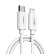 Kable USB - Joyroom kabel USB Typ C - Lightning 27W PD 1.2m biały S-M430 - miniaturka - grafika 1