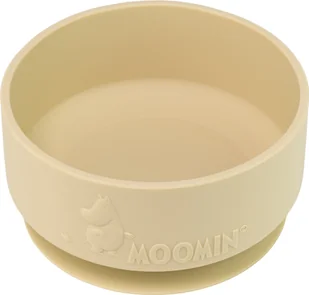 Moomin Silicone bowl, latte beige - Miseczki i talerzyki dla dzieci - miniaturka - grafika 1
