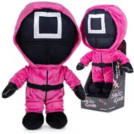 Maskotki i pluszaki - Strażnik Gry Squid Game Pluszak Kolekcjonerski 29cm Oryginalna Maskotka Netflix Kwadrat - miniaturka - grafika 1