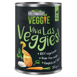 Greenwoods Veggie jogurt z ziemniakami marchewką i szpinakiem 6 x 375 g - Mokra karma dla psów - miniaturka - grafika 2