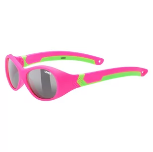 Uvex Sportstyle 510 dziecięce okulary rowerowe/sportowe różowe/zielone (S5320293716) - Okulary sportowe - miniaturka - grafika 1