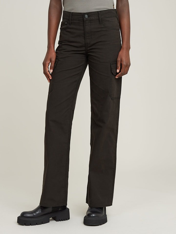 G-Star Bojówki w kolorze czarnym