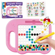 Tablice dla dzieci - WOOPIE Tablica Magnetyczna dla Dzieci Montessori MagPad Słonik - miniaturka - grafika 1