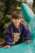 Bluzy dla chłopców - Bluza oversize Brandon Teddy - miniaturka - grafika 1