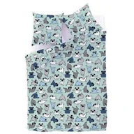 Pościel - Pościel Cute Pets 200 x 140 cm szara - miniaturka - grafika 1
