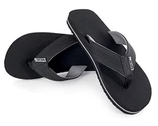SEAC Seac Unisex Kauai klapki japonki na plażę i basen, czarne/szare, 6,5 1500017530470A - Klapki i japonki damskie - miniaturka - grafika 1