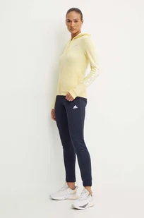 adidas dres Essentials damski kolor żółty IW8631 - Dresy damskie - miniaturka - grafika 1