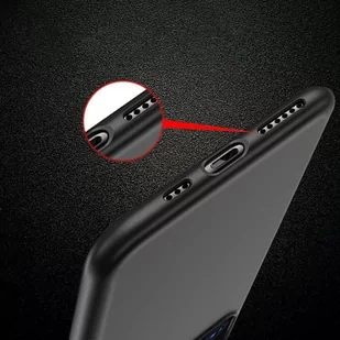 Soft Case żelowe elastyczne etui pokrowiec do Honor 50 Lite czarny - Etui i futerały do telefonów - miniaturka - grafika 4