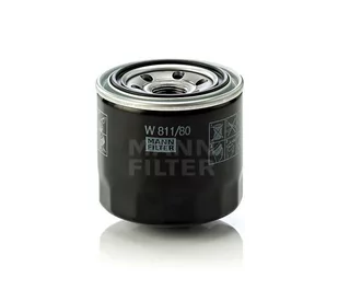 MANN filtr oleju W811/80 OP617 Mazda Hyundai Kia W811/80 - Filtry oleju - miniaturka - grafika 1