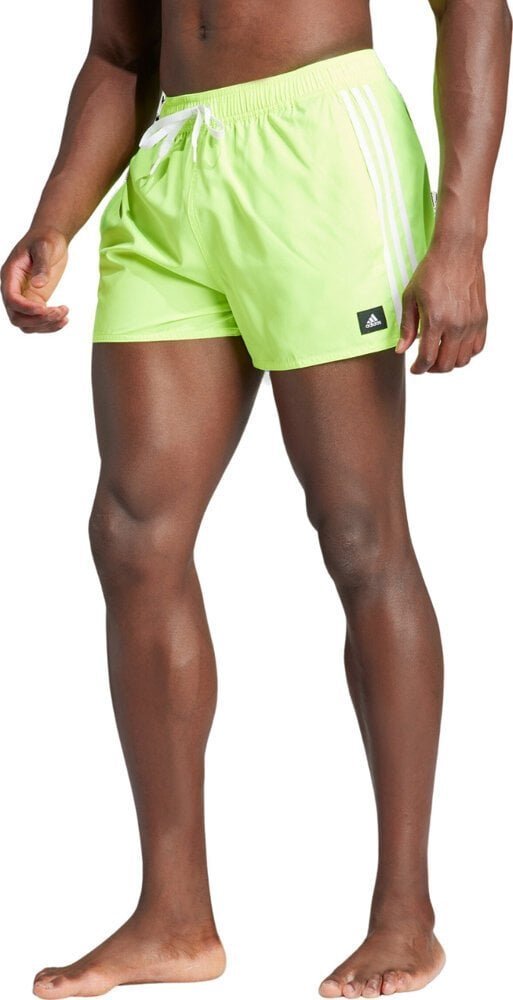 Adidas Spodenki szorty kąpielowe męskie adidas 3-Stripes CLX Swim Shorts zielone IS2054 S