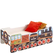 Łóżka dla dzieci i młodzieży - Łóżko Dziecięce Lokomo Halmar Wielobarwny - miniaturka - grafika 1